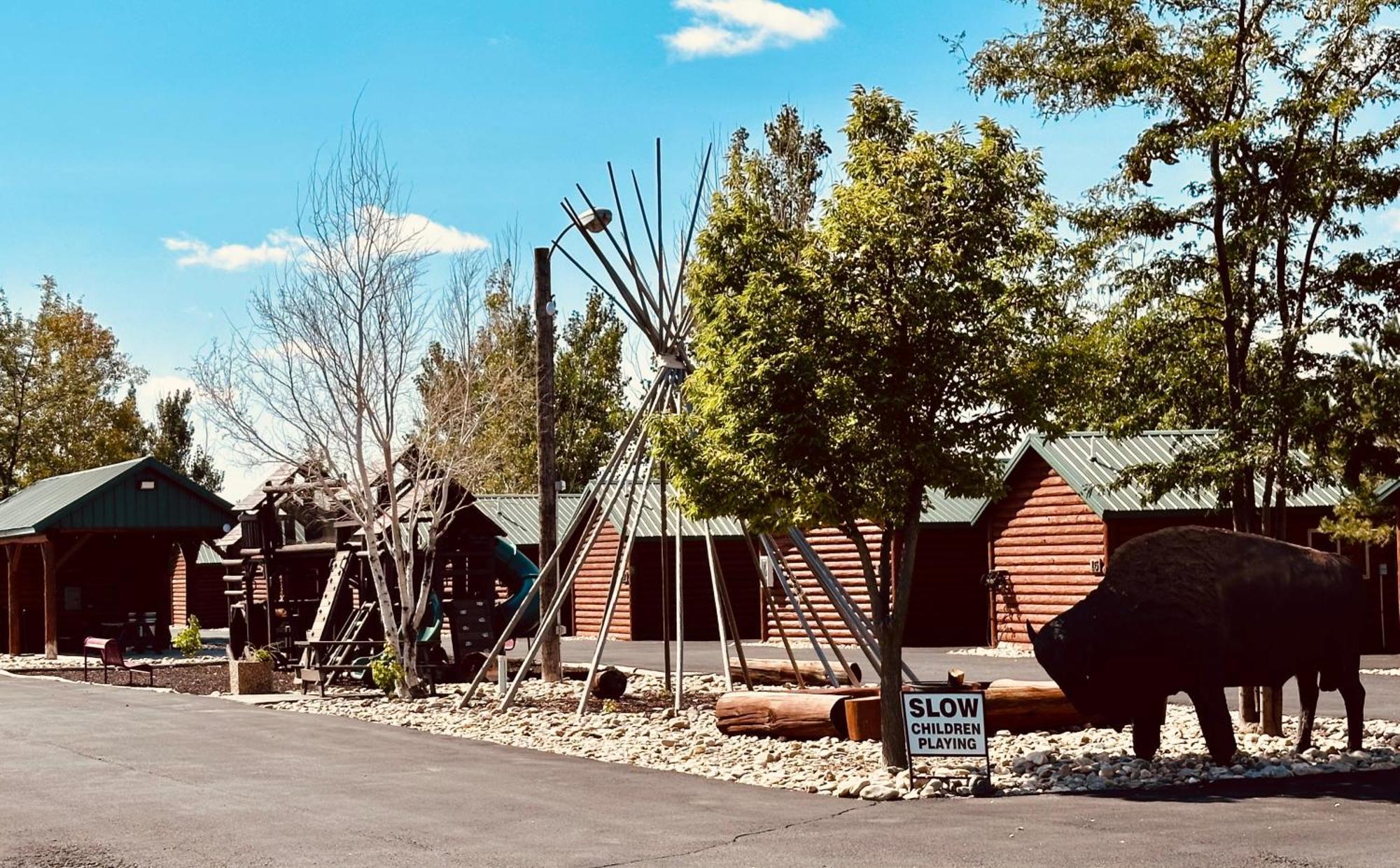 Badlands Frontier Cabins Wall Exterior foto